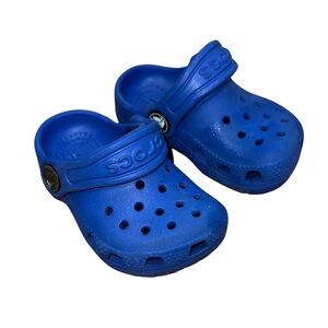 CROCS Kids Vibrant Blue Sandals